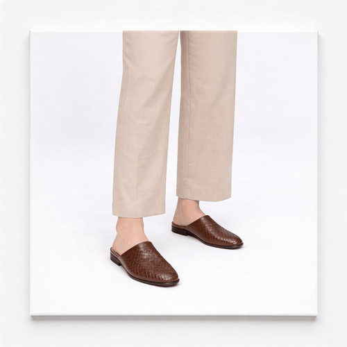 Classic Pointed Toe Mule Flats - Shoe Corners