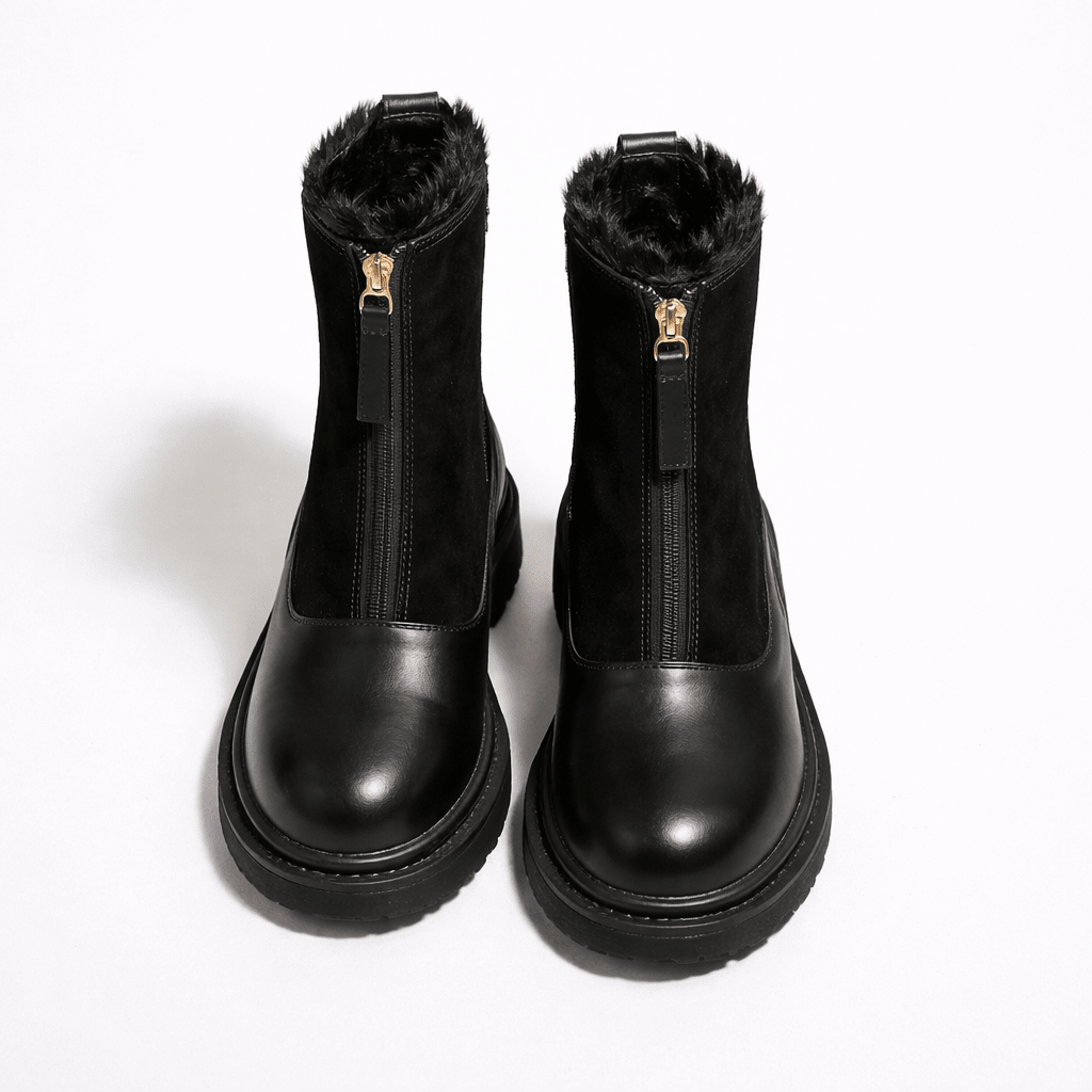 Women’s Bow Platform Leather Loafer Shoes - Shoe Corners