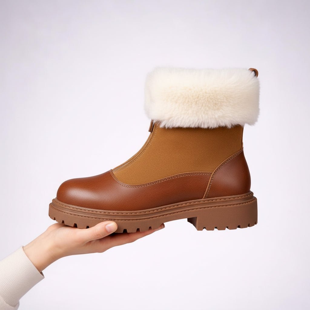 Women’s Bow Platform Leather Loafer Shoes - Shoe Corners