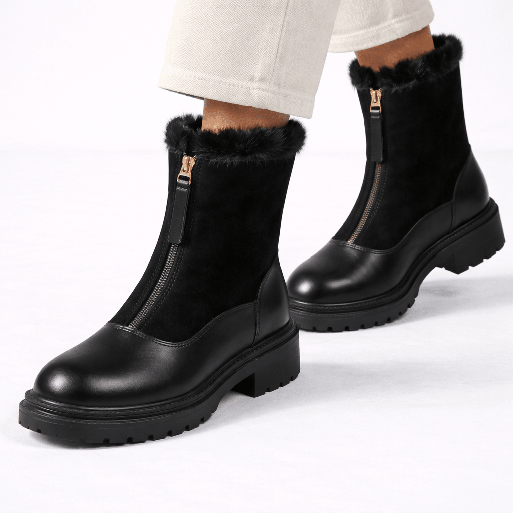 Women’s Bow Platform Leather Loafer Shoes - Shoe Corners