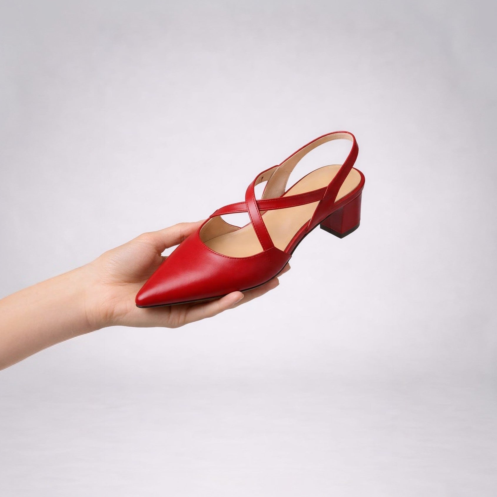 Women’s Cross Strap Mary Jane Mule Flats - Shoe Corners