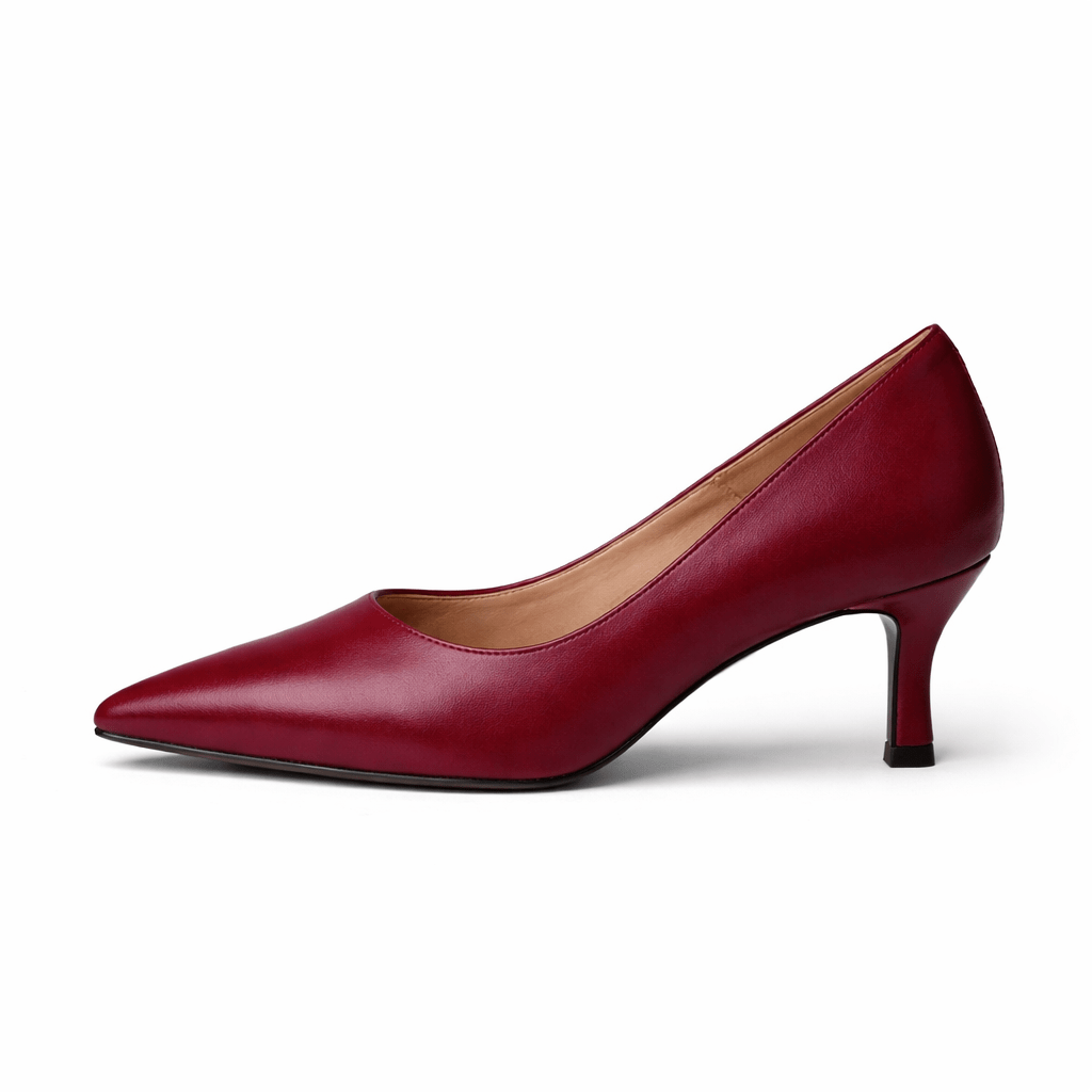 Women’s Pointed Toe Low Heel Pumps - Shoe Corners