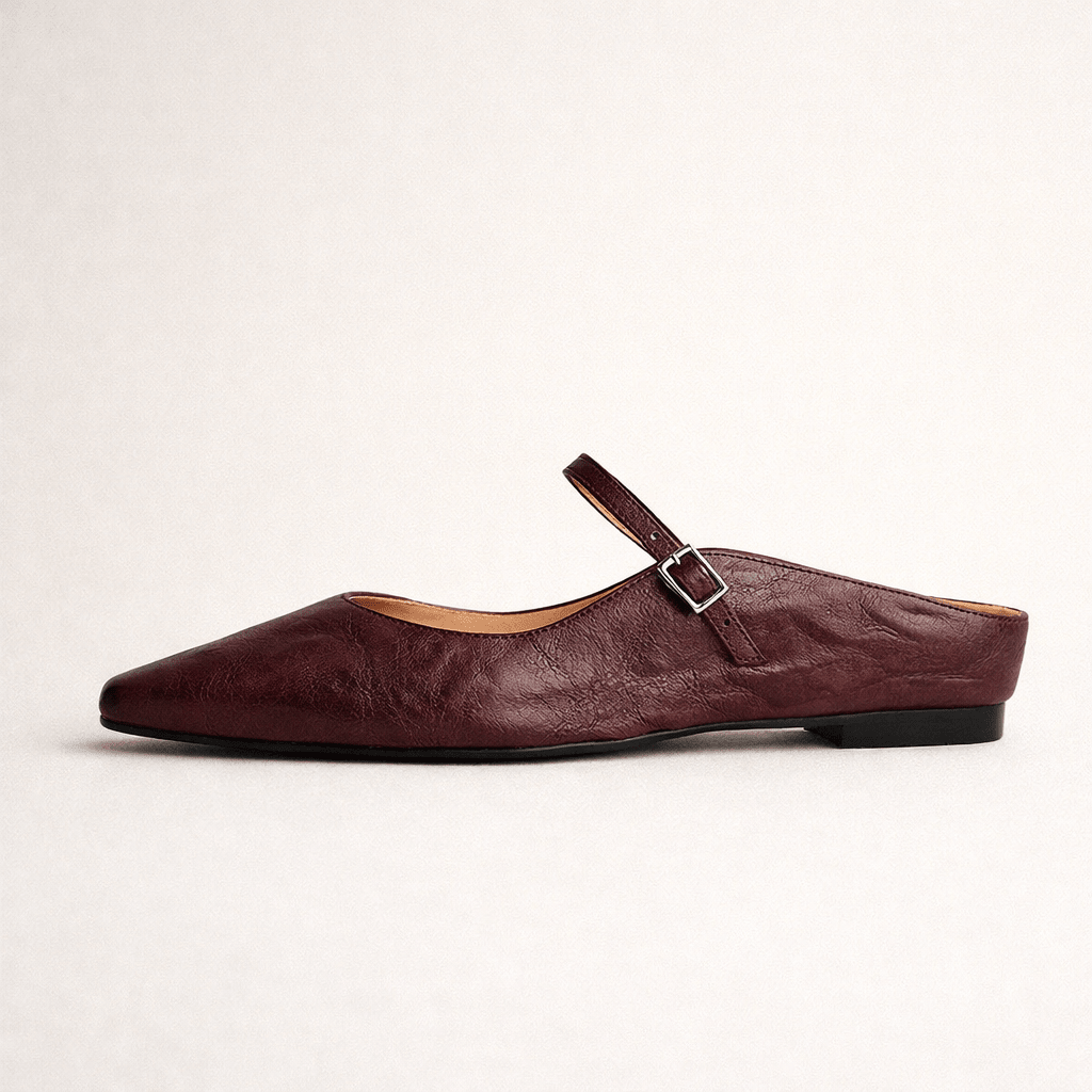 Women’s Pointed Toe Mary Jane Mule Heels - Shoe Corners