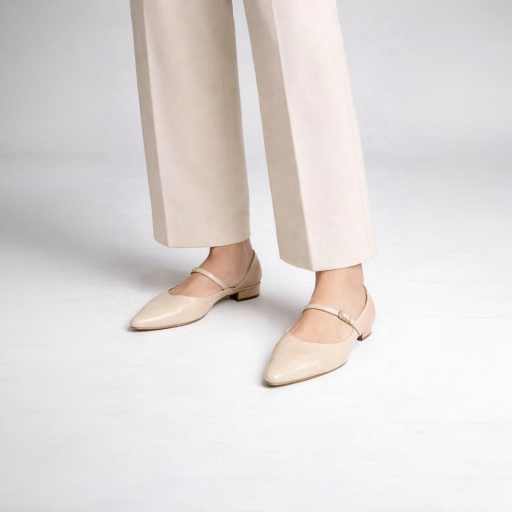 Women’s Pointed Toe Mary Jane Mule Heels - Shoe Corners