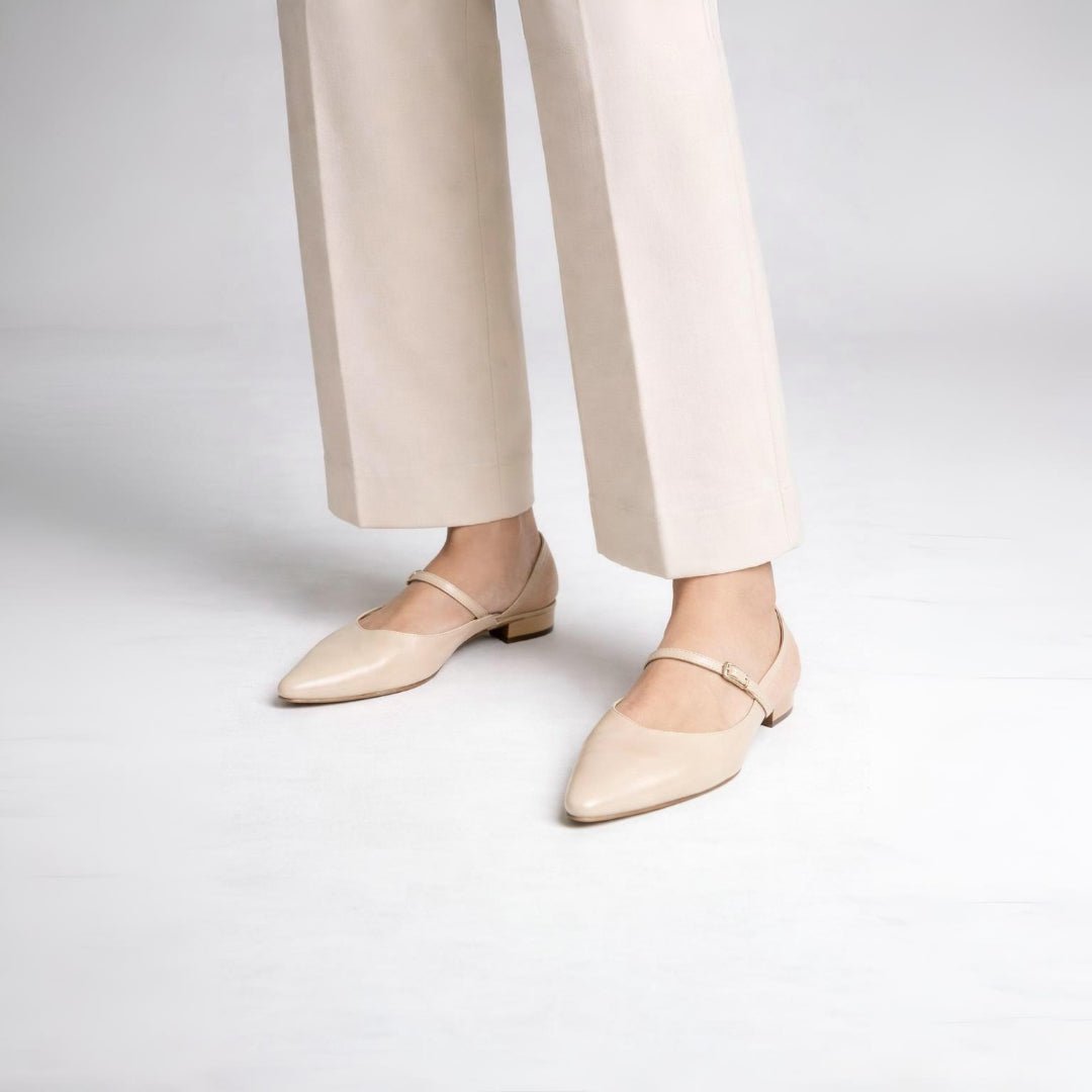 Women’s Pointed Toe Mary Jane Mule Heels - Shoe Corners